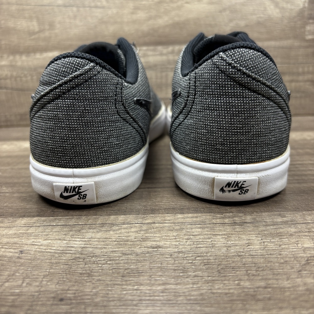Nike SB Check Gray Black Mens US Size 10 EUR 44 843896-004 Sneakers - Picture 5 of 10